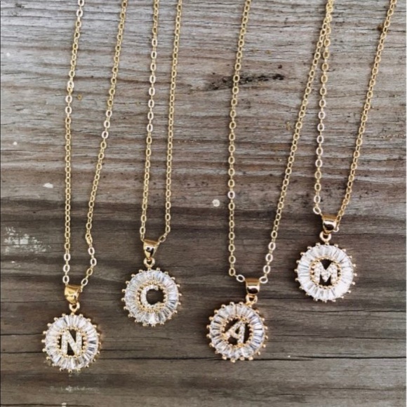 new 18k gold filled cz diamond necklace - Picture 2 of 8